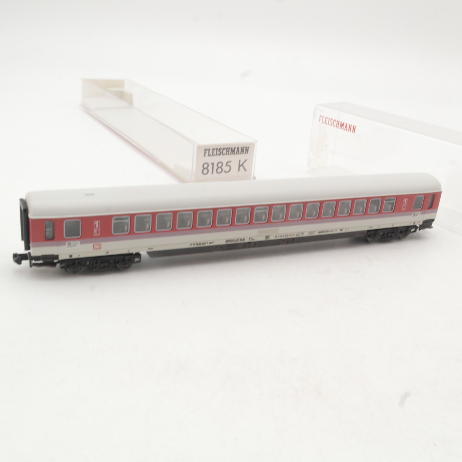 Fleischmann N 8185 K IC-Großraumwagen 1.Klasse der DB in OVP RR4915 – Bild 3