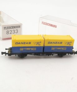 Fleischmann N 8233 Containerwagen DANZAS der DB in OVP RR4939