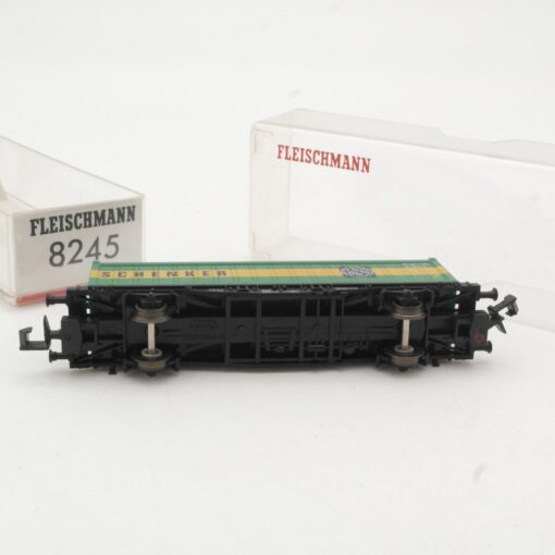 Fleischmann N 8245 Containertragwagen Schenker in OVP RR194 – Bild 4