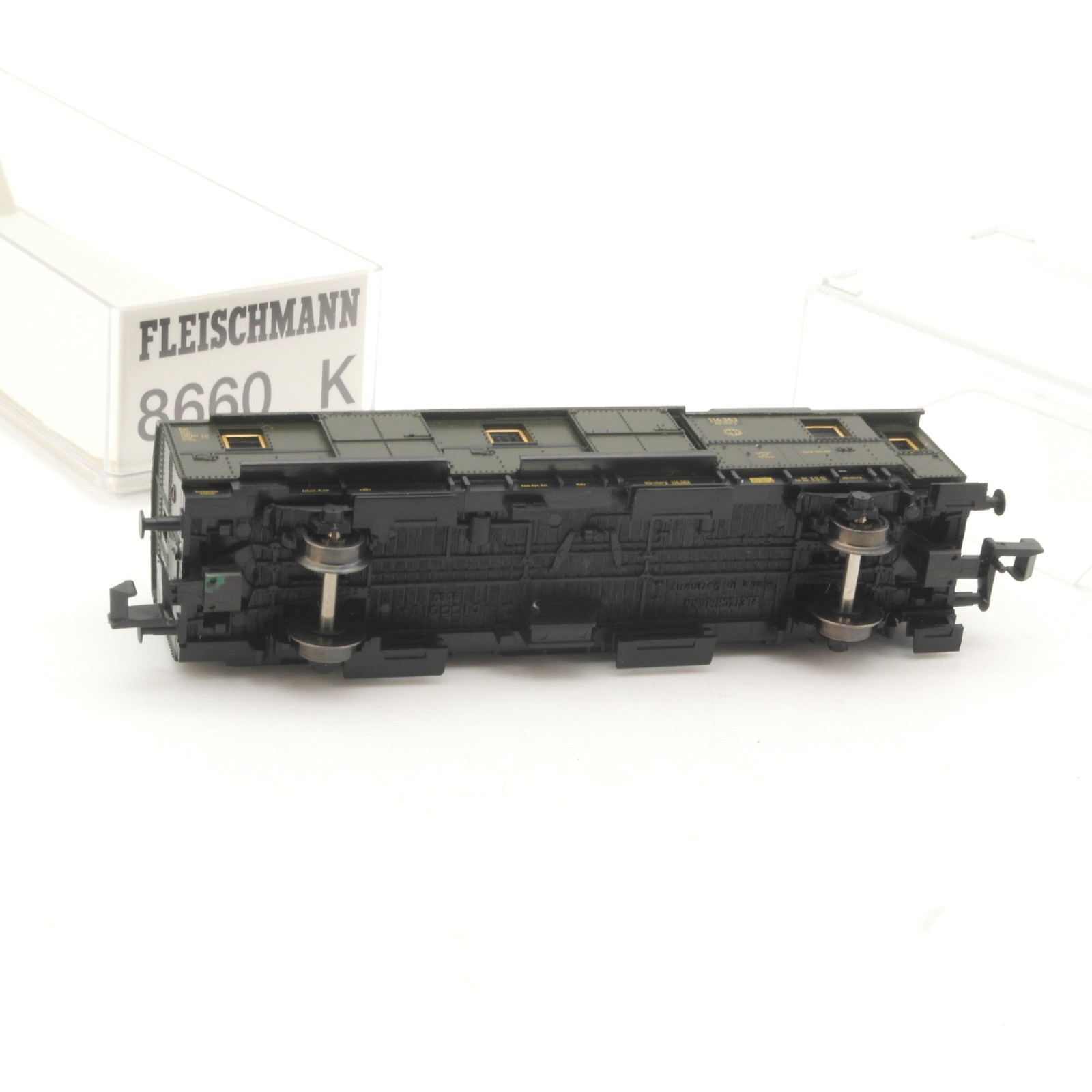 Fleischmann N 8660 K Gepäckwagen der DRG in OVP RR5376 – Bild 5