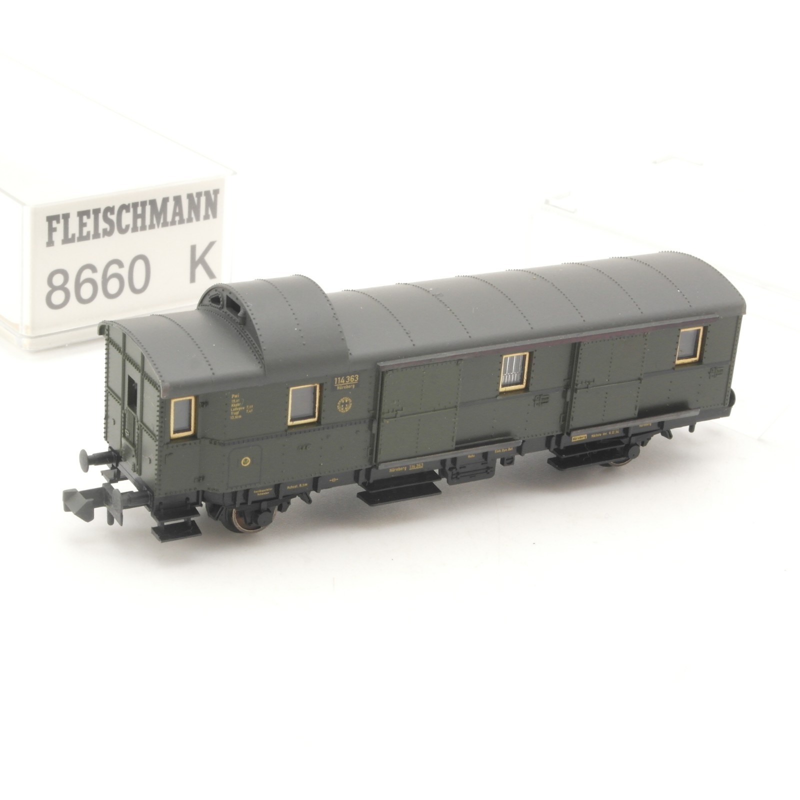 Fleischmann N 8660 K Gepäckwagen der DRG in OVP RR5376