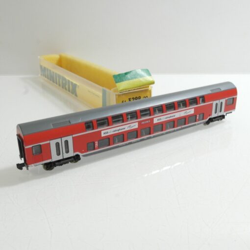 Fleischmann N Doppelstockwagen 2. Klasse ASS in EVP RG7343 – Bild 3
