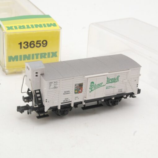 Fleischmann N Kühlwagen mit Bremserhaus Pilsner Urquell der DRG in EVP RR3919