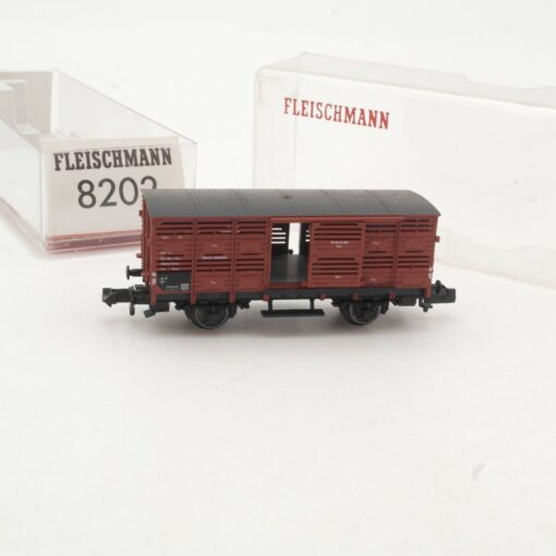 Fleischmann N Viehtransportwagen der DRG in EVP RR41 – Bild 3