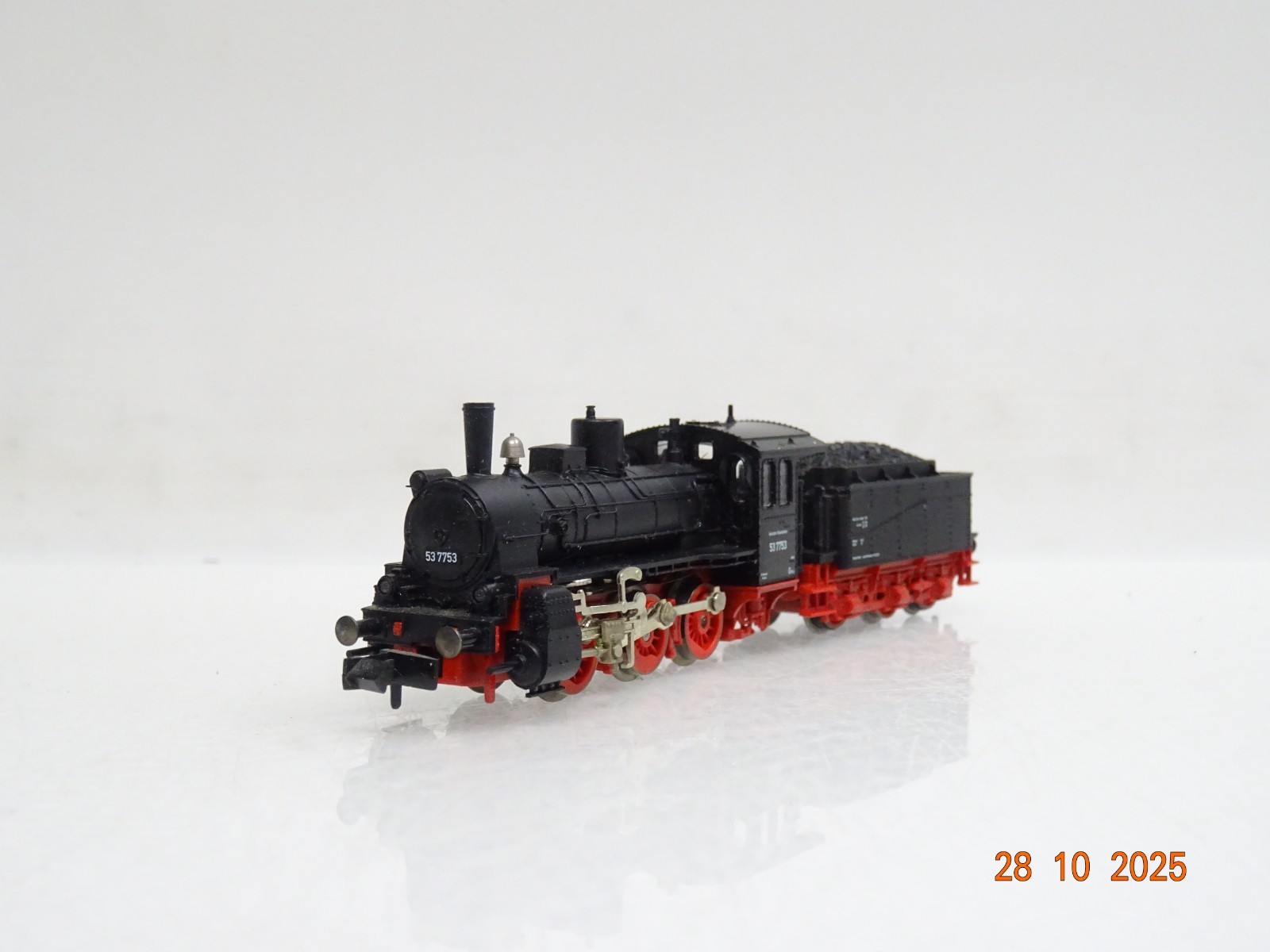 Fleischmann N aus 9392 Dampflok BR 53 7753 der DB JL3863 o. – Bild 3