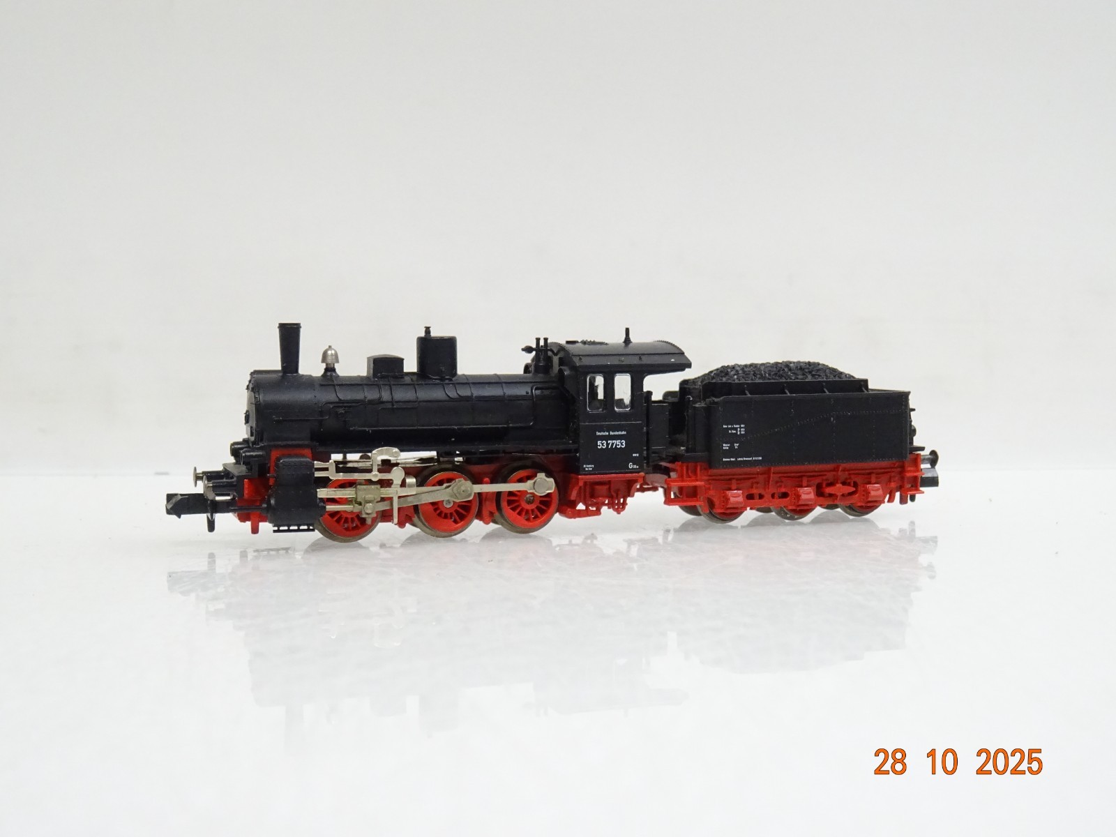 Fleischmann N aus 9392 Dampflok BR 53 7753 der DB JL3863 o.