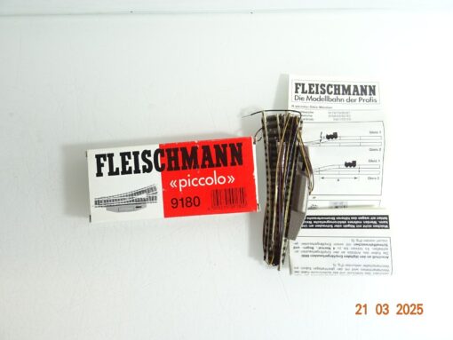Fleischmann piccolo N 9180 elektrische Weiche links siehe Foto in OVP CK6900
