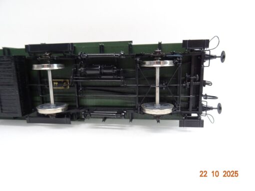 Friedl Spur 0 Messing Werkstattwagen 3achs. der K.Bay.Sts.B. in OVP JL3773 – Bild 7