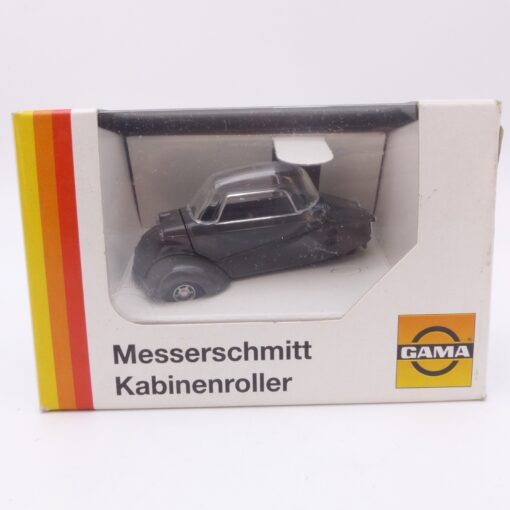 Gama 1:43 51007 Messerschmitt KR 200 mit Dach dunkelgrau in OVP EX6861 – Bild 4