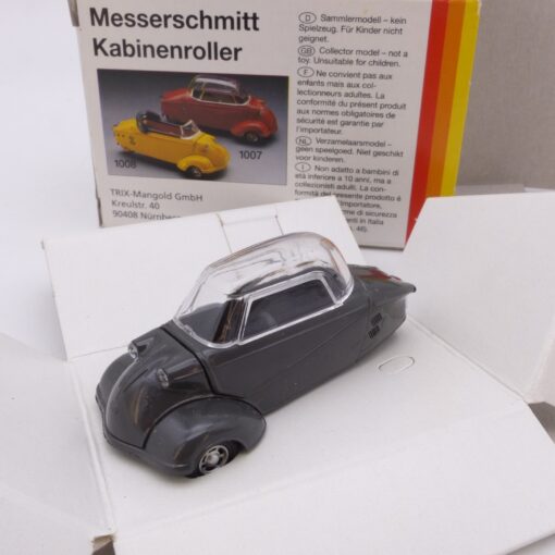 Gama 1:43 51007 Messerschmitt KR 200 mit Dach dunkelgrau in OVP EX6861