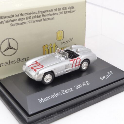 Grell 1000 Migla 1:87 Mercedes Benz 300 SLR 722 metallic in OVP EX6862