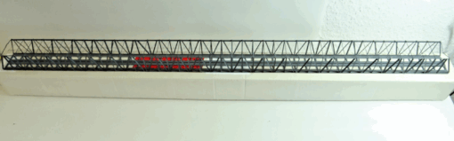 Hack Spur N 23180KN105 2 Kastenbrücke 105cm 2-gleisig in OVP CK8010