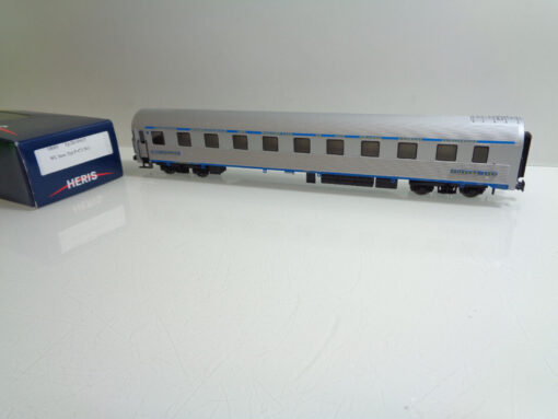Heris H0 18001 Schlafwagen Inox Typ P-C.I.W.L. der SNCF in OVP AR5418 – Bild 3