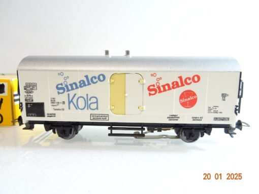 Herkat H0 1314 AC Kühlwagen Sinalco mit Schlußlicht in OVP PR5406 – Bild 3