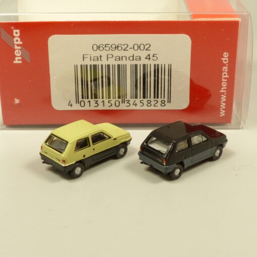 Herpa 1:160 065962-002 Fiat Panda 45 2er-Set in OVP EX6244 – Bild 3