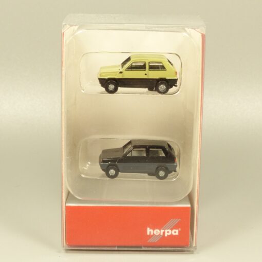 Herpa 1:160 065962-002 Fiat Panda 45 2er-Set in OVP EX6244 – Bild 4