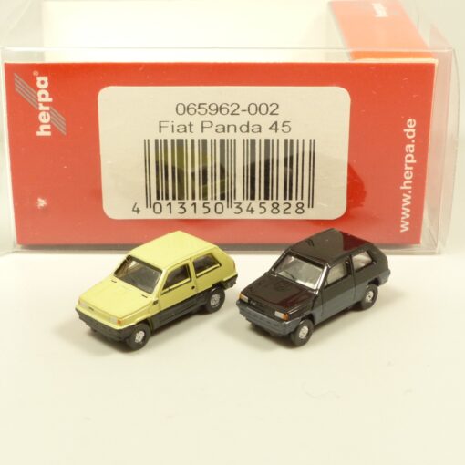 Herpa 1:160 065962-002 Fiat Panda 45 2er-Set in OVP EX6244