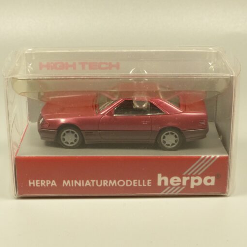 Herpa 1:87 025409 Mercedes 500 SL metallic in OVP EX6028 – Bild 4
