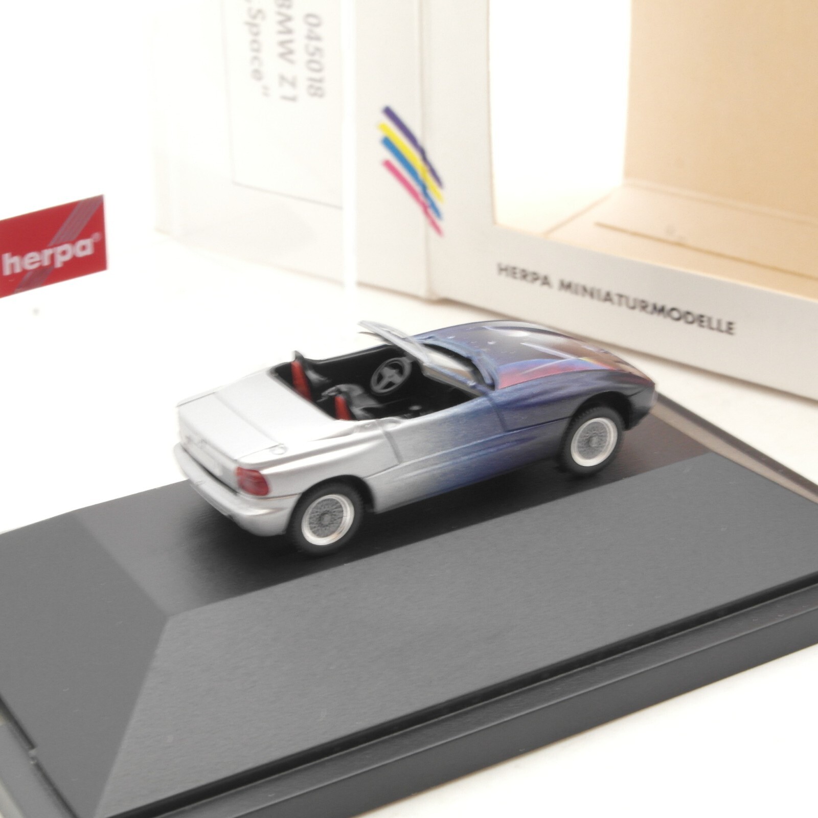 Herpa 1:87 045018 BMW Z1 Art Collection Space in OVP RA8260 – Bild 3
