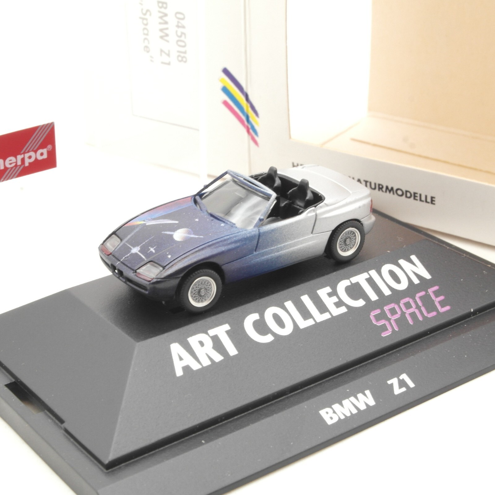 Herpa 1:87 045018 BMW Z1 Art Collection Space in OVP RA8260