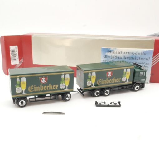 Herpa 1:87 146647 MAN F2000 Hängerzug Einbecker in OVP QR7619 – Bild 3