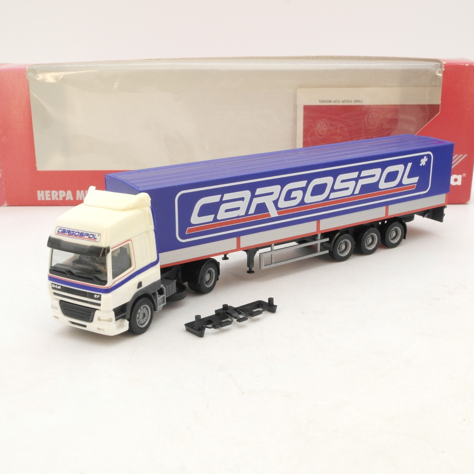 Herpa 1:87 149945 DAF SF Sattelzug Cargospol in OVP RG6671