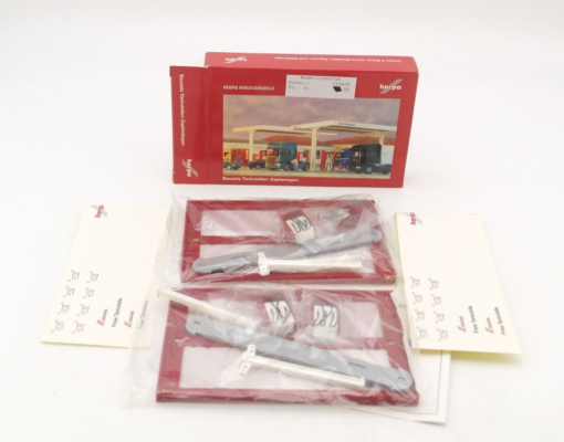 Herpa 1:87 150408 Bausatz Tankstellen-Zapfanlagen neuwertig in OVP QR9023