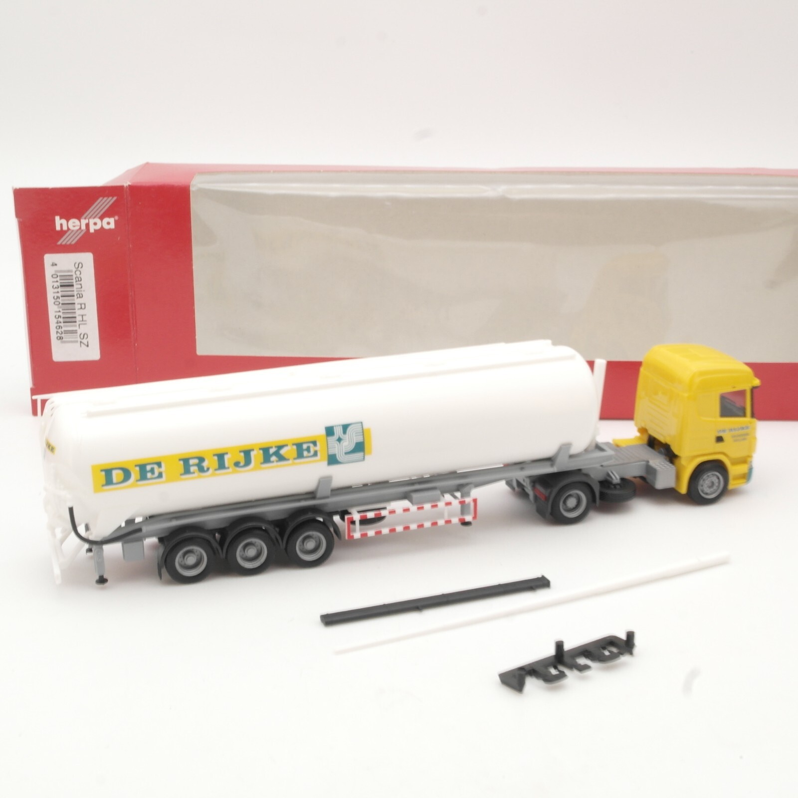 Herpa 1:87 154628 Scania R HL Sattelzug DE Rijke in OVP QR7535 – Bild 3