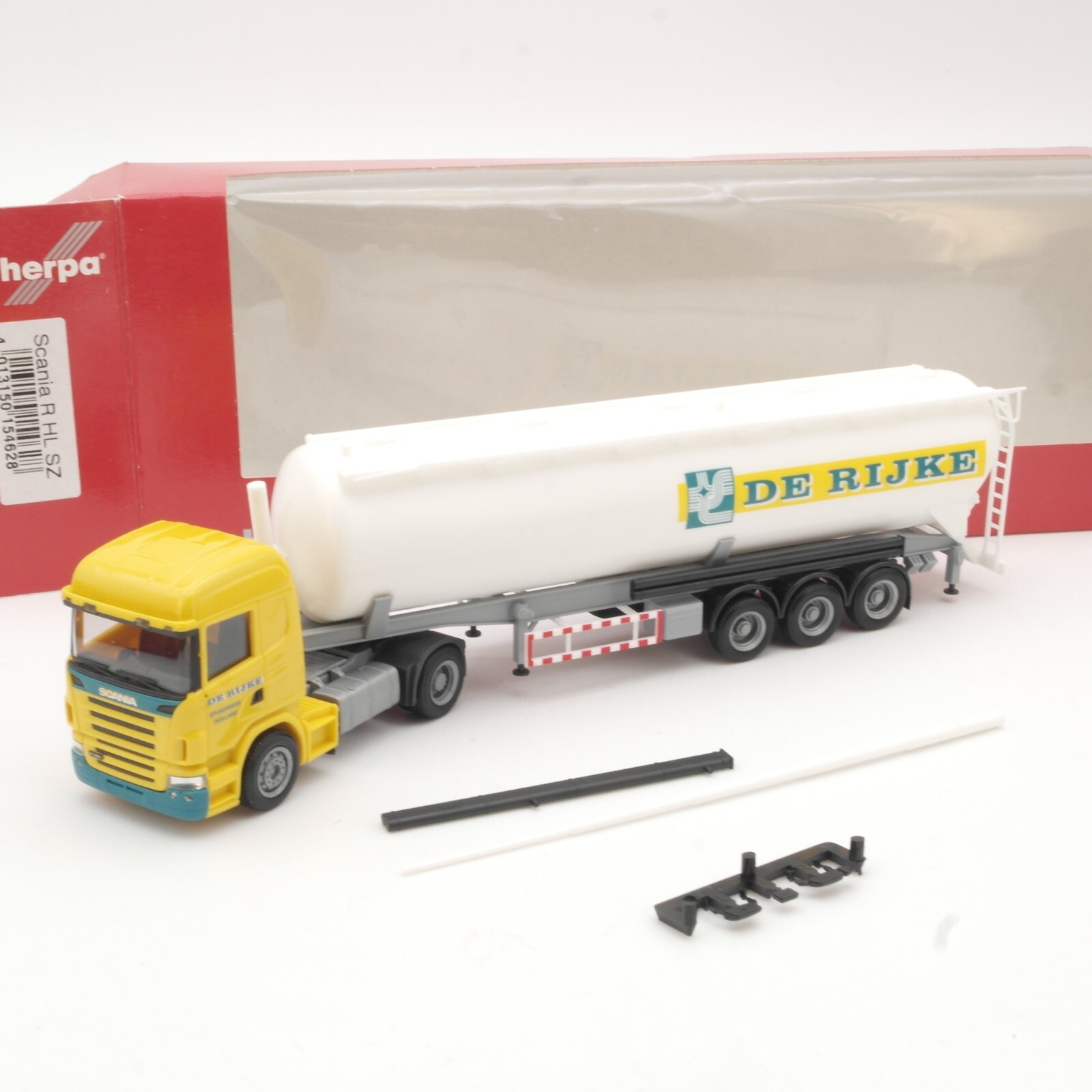 Herpa 1:87 154628 Scania R HL Sattelzug DE Rijke in OVP QR7535