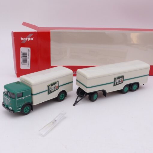Herpa 1:87 155588 Büsing LU 11/16 Hängerzug Persil in OVP EX7435