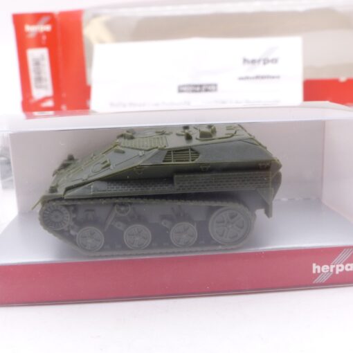 Herpa 1:87 159289 MB Actros Sattelzug Panzer als Ladung Hegmann in OVP EX6845 – Bild 5
