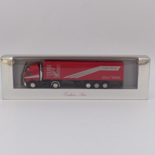 Herpa 1:87 160353 Mercedes SK Sattelzug Niederlassung Saarbrücken in OVP EX3538 – Bild 4
