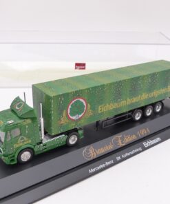 Herpa 1:87 181990 Mercedes SK Sattelzug Eichbaum in PC-Box EX8534