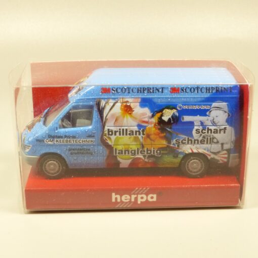 Herpa 1:87 185912 MB Sprinter HD Kastenwagen OM Klebetechnik in OVP EX6024 – Bild 4