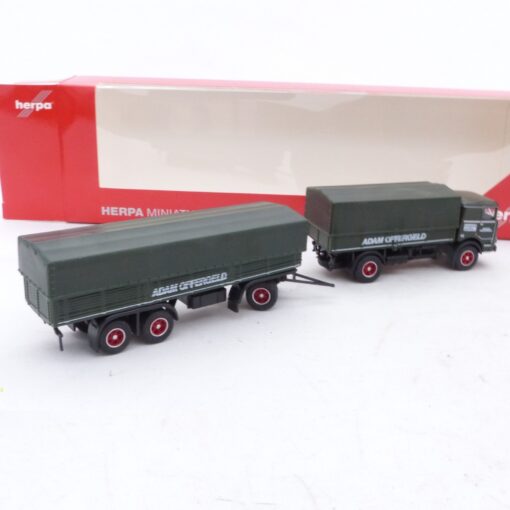 Herpa 1:87 310871 Büssing LU 11/16 Hängerzug Offergeld in OVP EX6900 – Bild 3