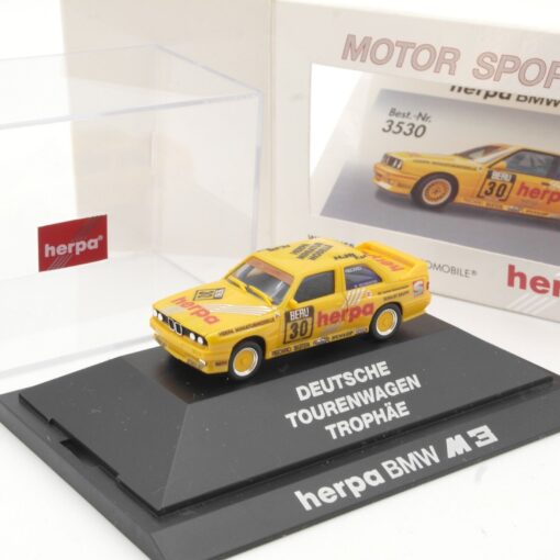 Herpa 1:87 3530 BMW M 3 Deutsche Tourenwagen Trophäe in OVP QR5702