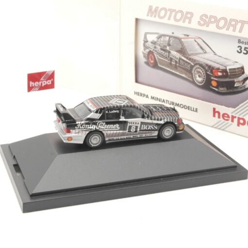 Herpa 1:87 3537 AMG MB 190 E 2,5 -16 EVO #8 in OVP QR5709 – Bild 3