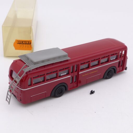 Herpa 1:87 59105 Büsing 6500 T Überlandbus DB weinrot in OVP EX7450 – Bild 3