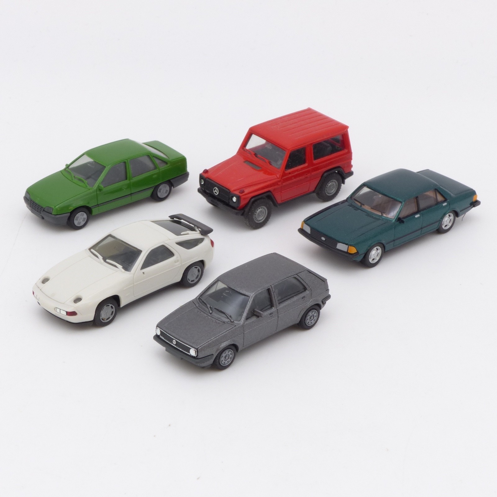Herpa 1:87 5er-Pack diverse PKW Modelle in Tüte siehe Bilder o. EX8175