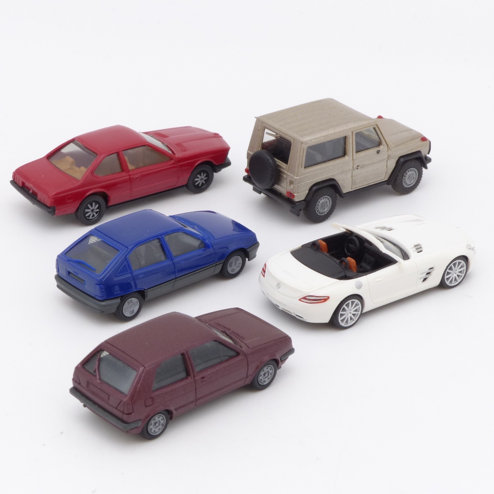 Herpa 1:87 5er-Pack diverse PKW Modelle in Tüte siehe Bilder o. EX8180 – Bild 3