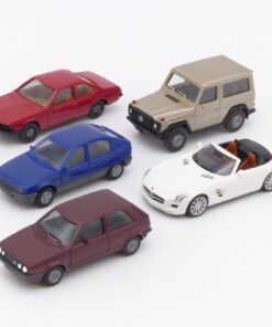 Herpa 1:87 5er-Pack diverse PKW Modelle in Tüte siehe Bilder o. EX8180
