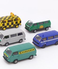 Herpa 1:87 5er-Pack diverse VW T3 Modelle in Tüte siehe Bilder o. EX8183