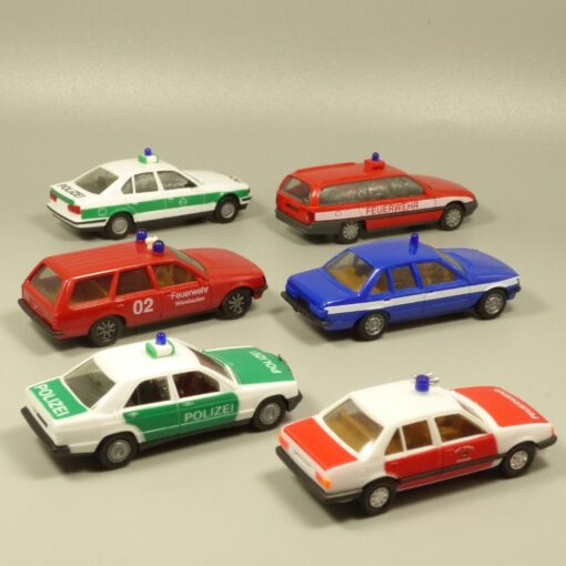 Herpa 1:87 6er-Pack diverse Einsatzfahrzeuge in Tüte siehe Bilder o. EX5024 – Bild 3