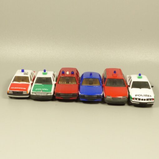 Herpa 1:87 6er-Pack diverse Einsatzfahrzeuge in Tüte siehe Bilder o. EX5024 – Bild 4