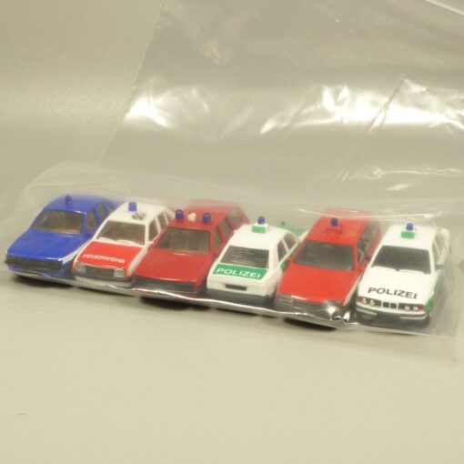 Herpa 1:87 6er-Pack diverse Einsatzfahrzeuge in Tüte siehe Bilder o. EX5024 – Bild 6