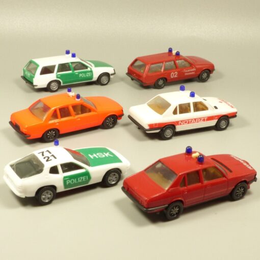 Herpa 1:87 6er-Pack diverse Einsatzfahrzeuge in Tüte siehe Bilder o. EX5025 – Bild 3