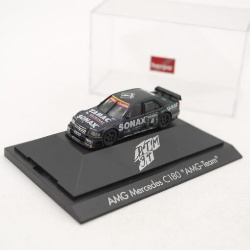 Herpa 1:87 AMG Mercedes C180 AMG Team #4 in PC Box RR1878