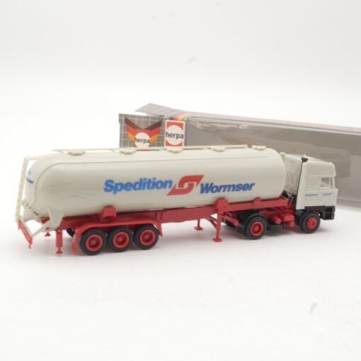 Herpa 1:87 DAF 3300 Hochdach Silosattelzug Spedition Wormser in OVP RR663 – Bild 3