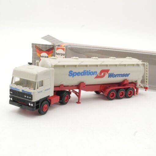 Herpa 1:87 DAF 3300 Hochdach Silosattelzug Spedition Wormser in OVP RR663