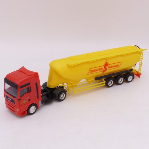 Herpa 1:87 MAN TGA Eutersilo-Sattelzug Spitzer Silo, siehe Bilder o. EB9232